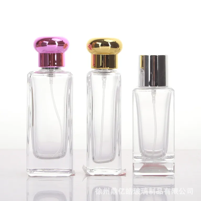 موجود بطری شیشه‌ای تقسیم عطر 30ml50ml100ml بطری عطر، بطری اسپری لوازم آرایشی، بسته‌بندی محصولات مراقبت از پوست