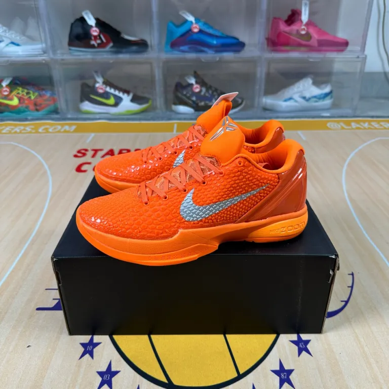 کفش بسکتبال کوبی 6 نسخه اورجینال پوتیان Kobe6 مدل گرین هورنت با صفحه کربنی، مناسب مسابقه و تمرین مردانه و زنانه