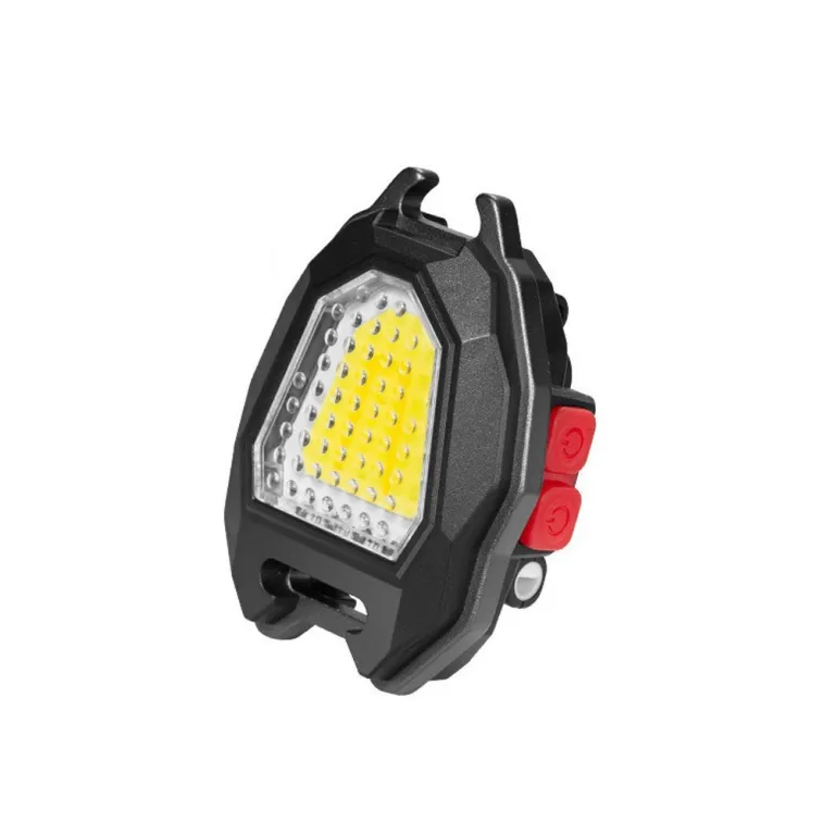 چراغ قوه جاکلیدی قابل حمل COB با شارژ USB، چراغ اضطراری و روشنایی فضای باز