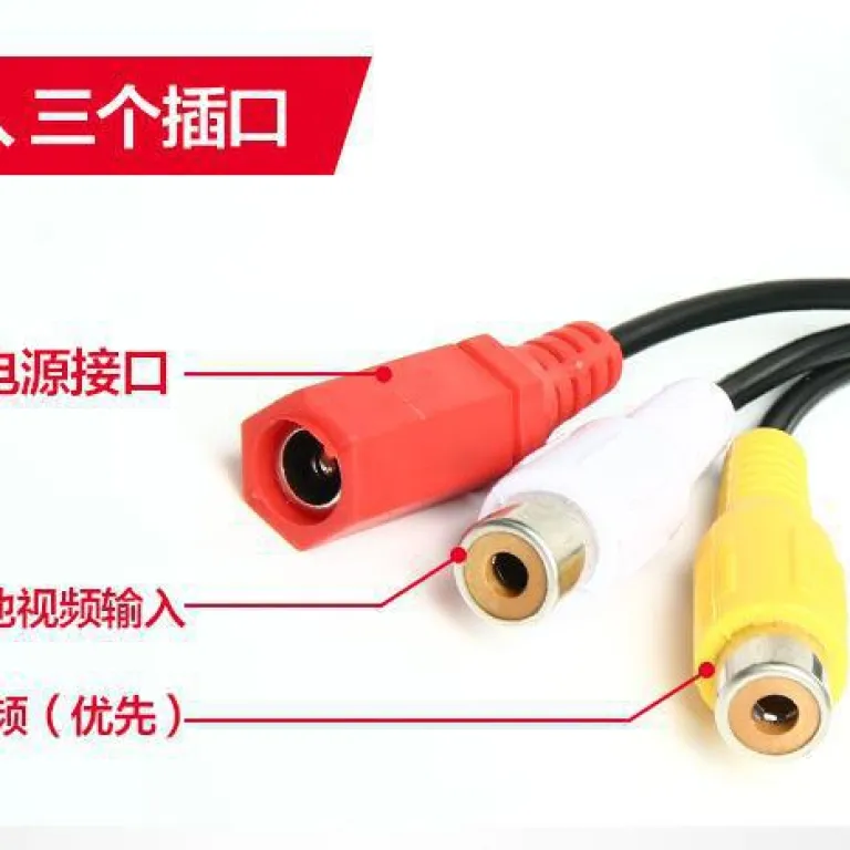 نمایشگر خودرو 7 اینچی با دو ورودی تصویر برای دوربین دید عقب، صفحه نمایش دیجیتال 12-24V با کیفیت HD