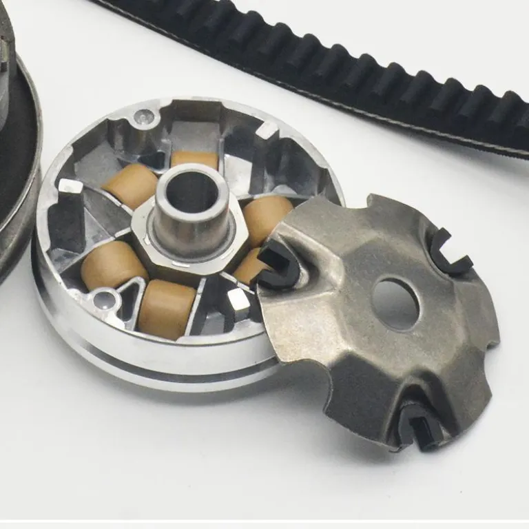 مجموعه کلاچ موتورسیکلت اسکوتر GY650 60 80 48cc صفحه متحرک و ثابت پولی جلو و عقب