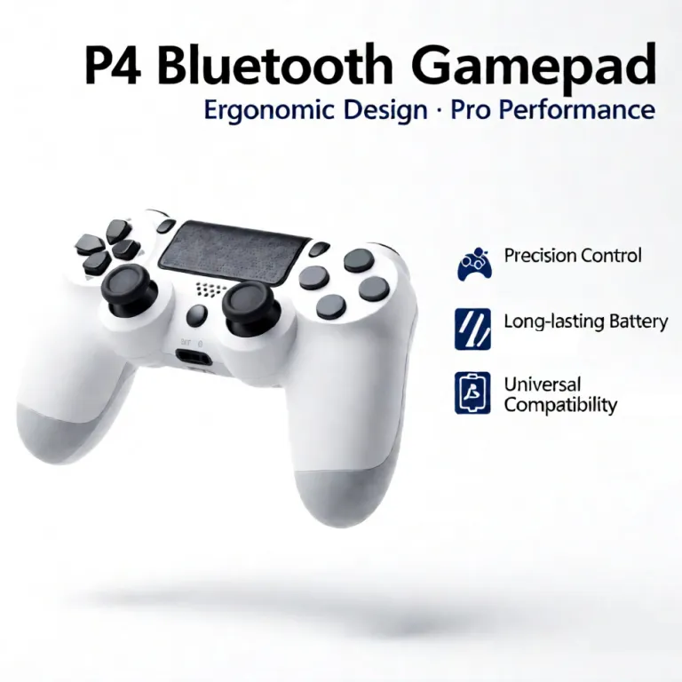 p4 دسته بازی با لرزش دوگانه، بی‌سیم بلوتوثی P4 نسخه اروپا P4steam کنترلر بازی با لرزش دوگانه