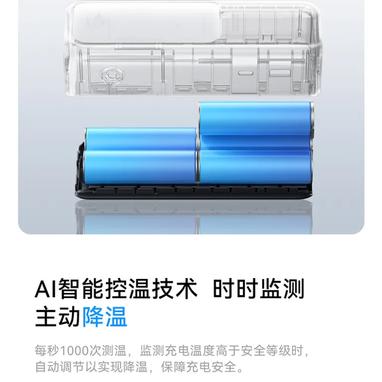 پاوربانک انکر Zolo 165W با دو کابل داخلی و شارژ سریع 25000 میلی‌آمپر ساعت A1695
