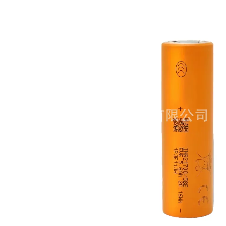 باتری لیتیومی نو اورجینال ایو 21700 3.7v نوع قدرتی 5800mAh برای چراغ قوه، پاوربانک و ذخیره انرژی 58E