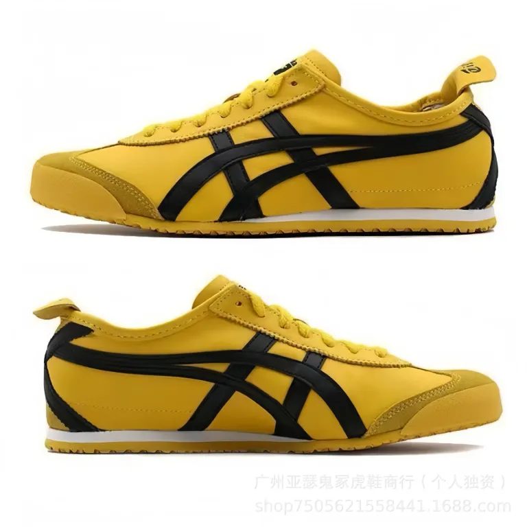 کفش راحتی اسپرت کلاسیک Onitsuka Tiger MEXICO66 مناسب پیادهروی و استفاده روزمره، شیک و همهپسند مدل آگانو