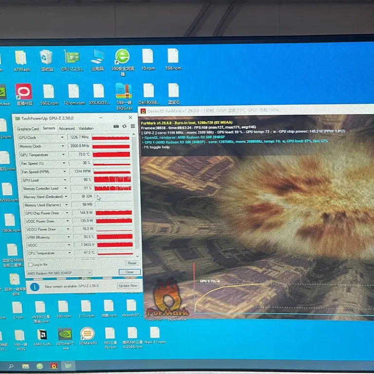 کارت گرافیک مستقل یاقوت کبود RX5808GD52048SPSAPPHIRE RX5808G