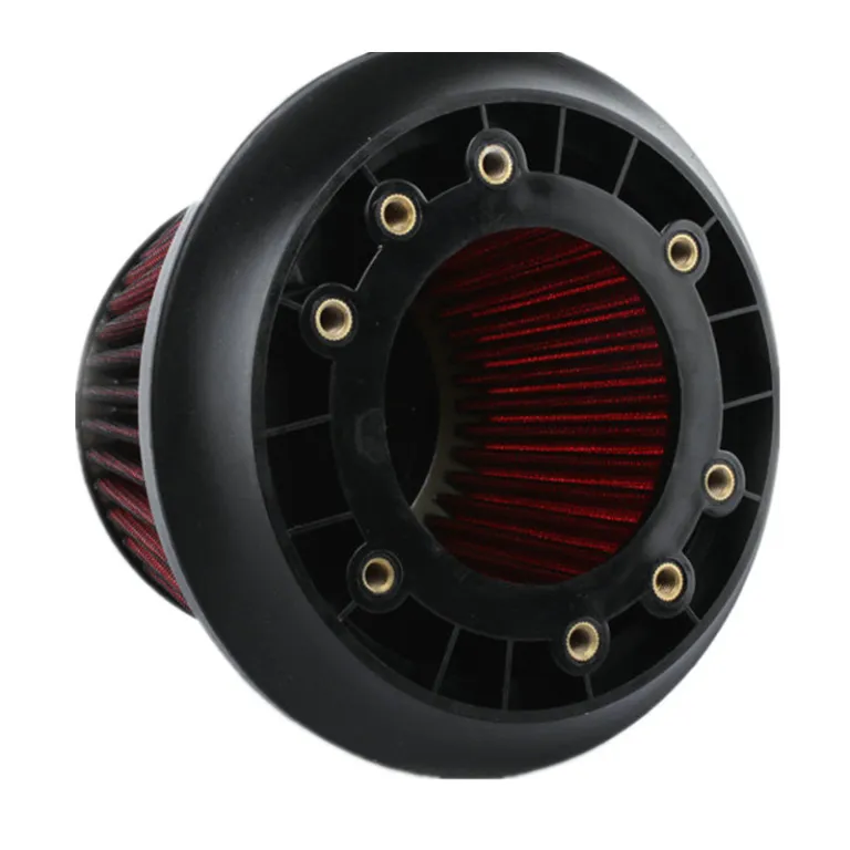 فیلتر هوای ورودی اصلاح‌شده APEXI با لوله آلومینیومی 76MM، فیلتر قارچی با جریان بالا 8 با سوراخ مسی