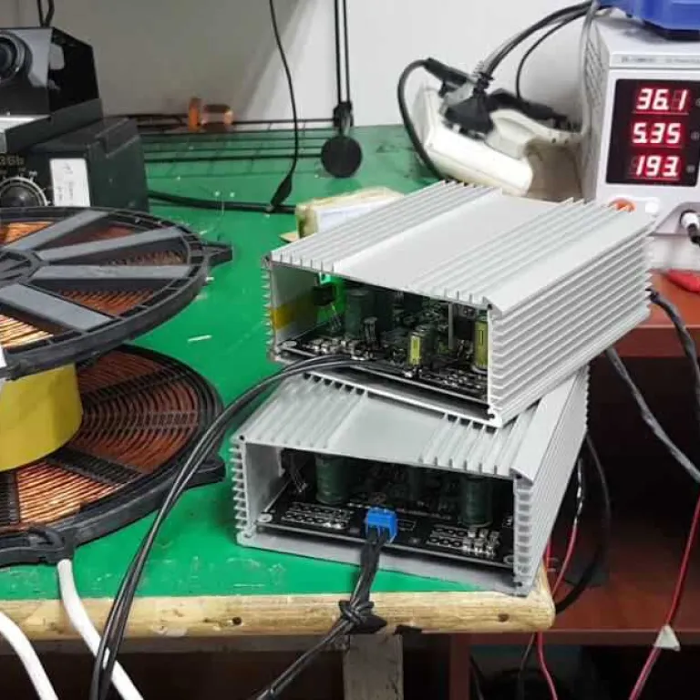 ماژول شارژ بی‌سیم پرقدرت شنژن دارای گواهی، تغذیه از راه دور 100W برد PCBA ماژول شارژ بی‌سیم