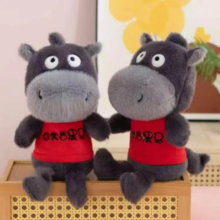 عروسک پولیشی 8 اینچی مخصوص دستگاه گیرنده، خرس کارتونی، پنگوئن، حیوانات فانتزی اینستاگرامی، هدیه بامزه