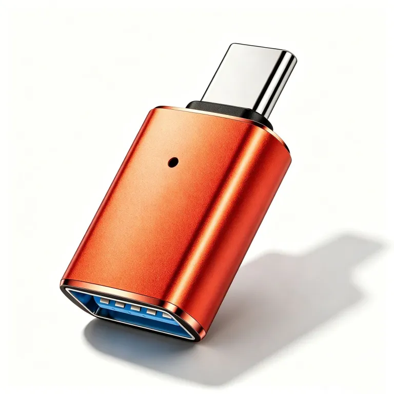 مبدل تایپ سی OTG برای گوشی، فلش مموری و کارت خوان با نشانگر LED usb3.05g