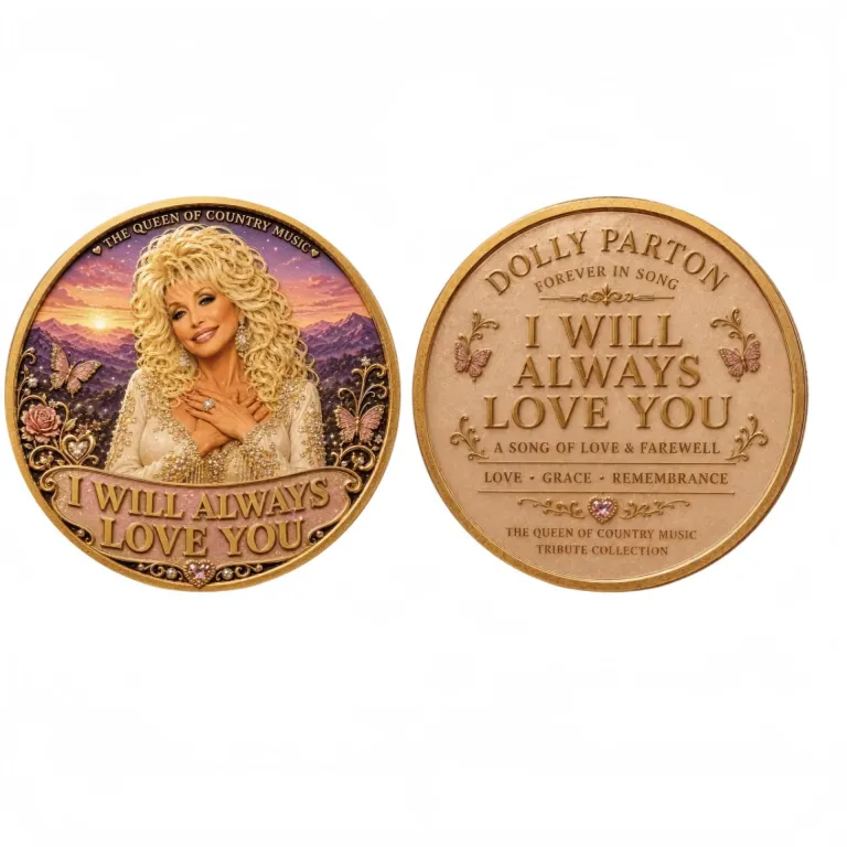 سکه یادبود ابدی دالی پارتن Dolly Parton Commemorative Coin برای فروشگاه مستقل برون‌مرزی
