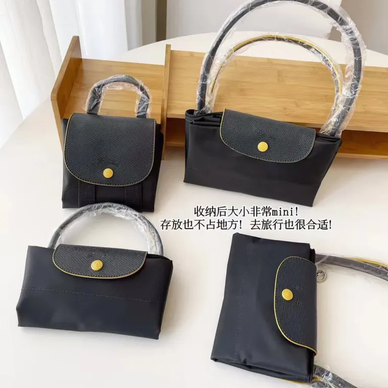 کیف توت Longchamp 70 مدل گلدوزی سالگرد، کیف دوشی، کیف دستی، کیف مامان، مناسب استفاده روزانه با ظرفیت بالا