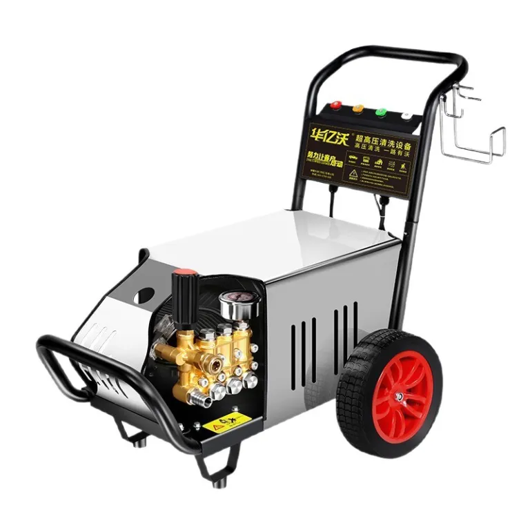تفنگ آب پرفشار مخصوص کارواش 220V، شوینده پرقدرت صنعتی فوق‌فشار برای دامداری‌ها