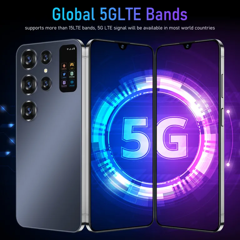 گوشی هوشمند جدید برون‌مرزی S26 Ultra 5G 7.3 اینچ صفحه‌نمایش بزرگ 16+1TB حافظه تولیدکننده اصلی عمده‌فروشی