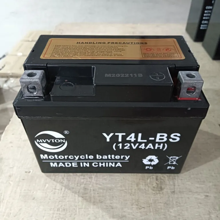 YTZ5S باتری موتورسیکلت YTX4 باتری استارت