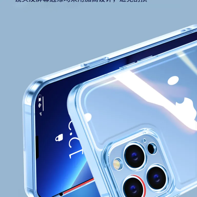 قاب گوشی اپل 18 شفاف نرم iphone17 ضد ضربه چهار گوشه باریک 15 محافظ فضایی 16pro14