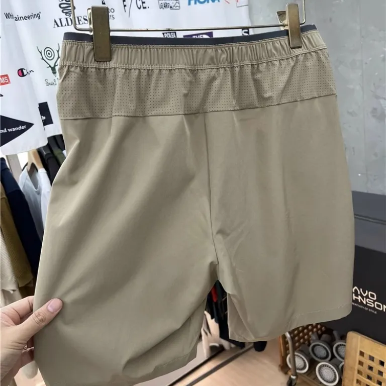شلوارک مردانه تمرینی outdoor با سوراخ لیزری تنفس‌پذیر خنک ضدآب