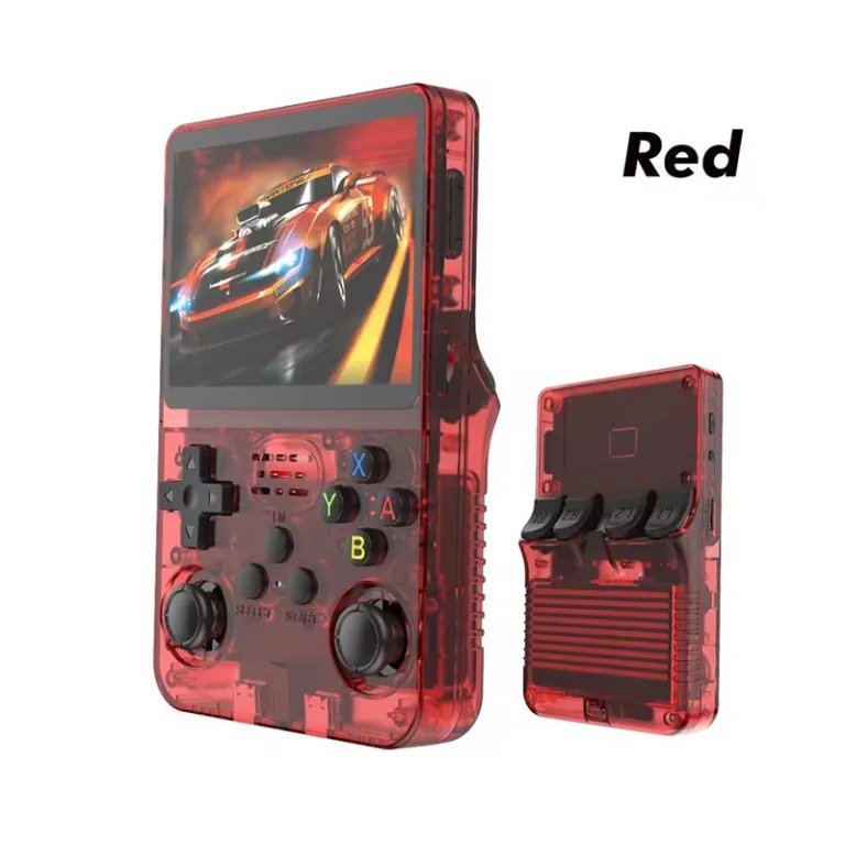 کنسول بازی جدید R36S کنسول دستی با کیفیت تصویر بالا 3D دارای دو جوی‌استیک، شبیه‌ساز GBA و آرکید، بازی King of Fighters