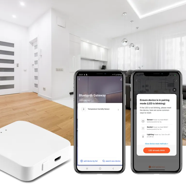 گیت‌وی بلوتوثی Tuya اپلیکیشن Tuya کنترل بی‌سیم از راه دور هوشمند Alexa mesh