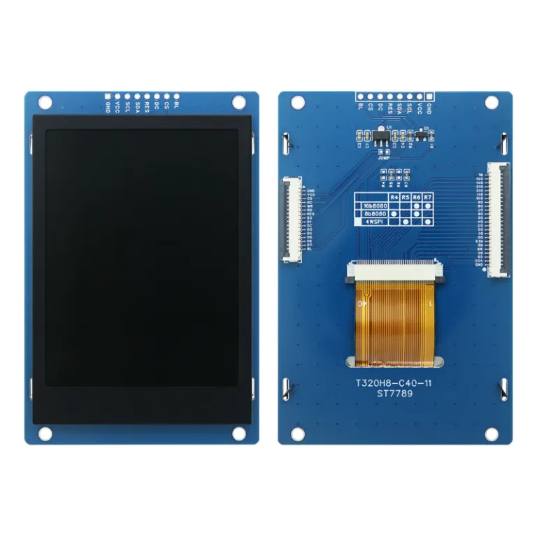 جین یی چن 3.2 اینچ نمایشگر LCD TFT ST7789 صفحه کوچک 240x320 مانیتور LCD رنگی با رابط موازی و SPI