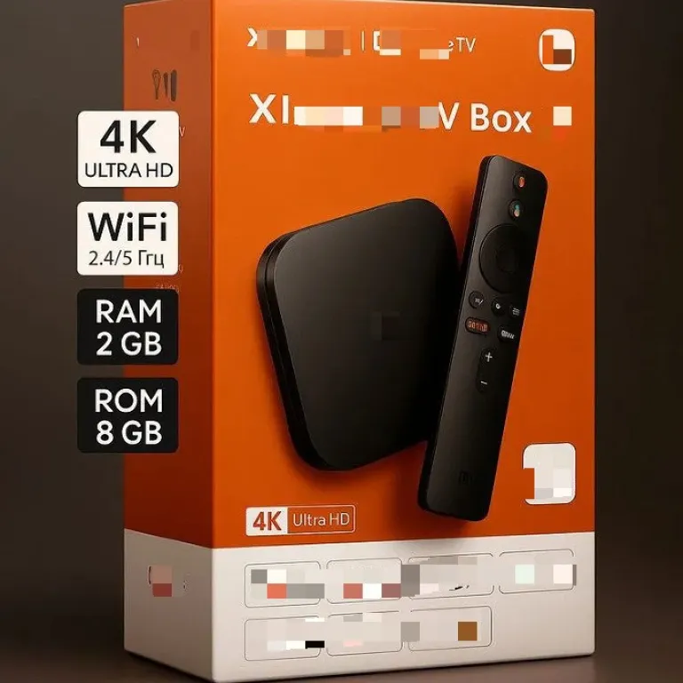 ست‌تاپ‌باکس IM 4K5G دو بانده WiFi6 پخش روان با کیفیت بالا، پشتیبانی از بلوتوث و کنترل صوتی