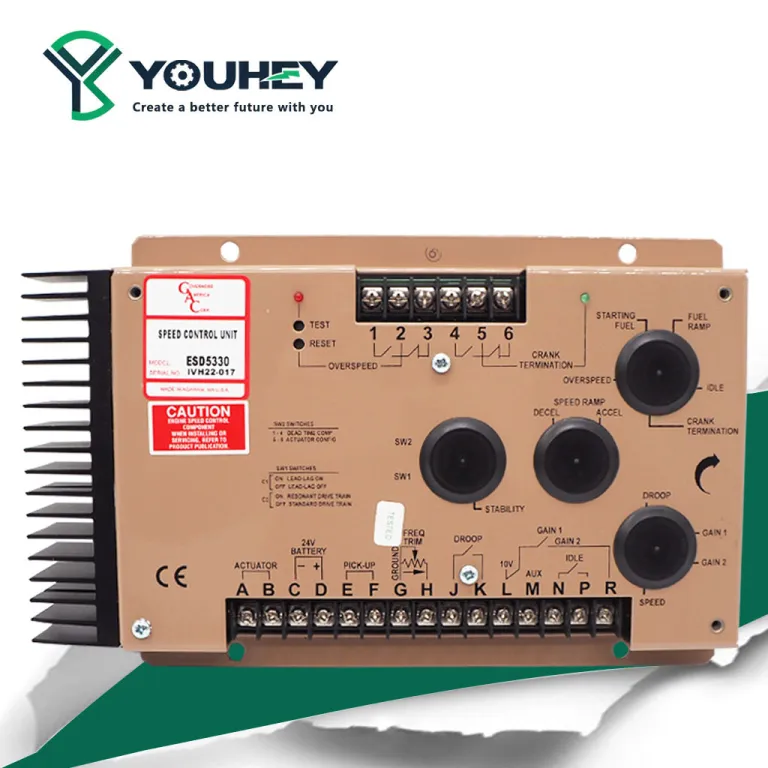 ESD5330 ماژول کنترلر تغییر سرعت الکترونیکی برای تنظیم دور موتور دیزل ژنراتور
