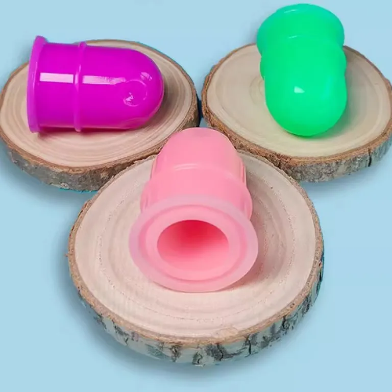 بادکش سیلیکونی مخصوص کودکان برای حجامت و ماساژ خانگی، ابزار بادکش انگشتی برای طب فشاری