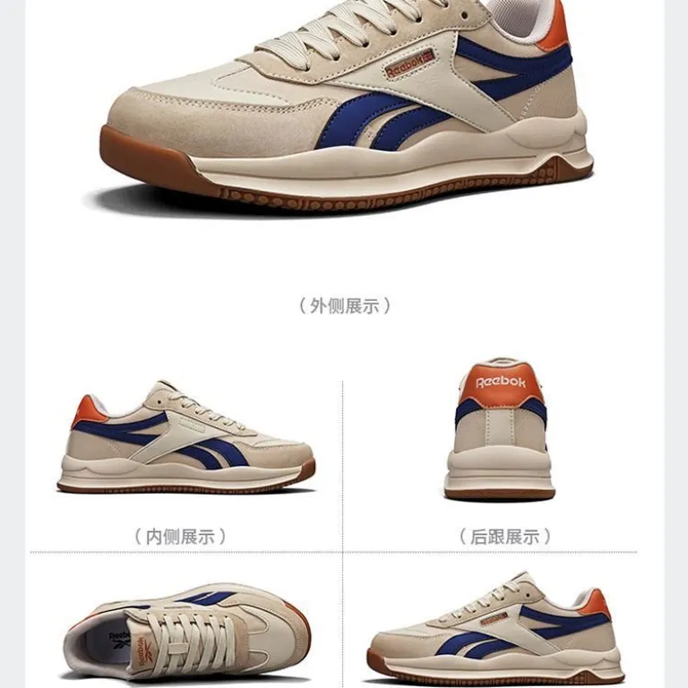 کفش مردانه Reebok 2026 مدل جدید تنفس‌پذیر، کفش راحتی مردانه، کفش ورزشی مناسب دویدن با زیره نرم، کفش آگاسی