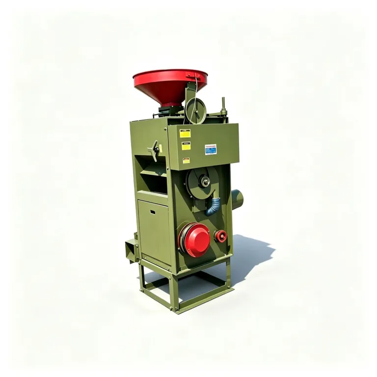دستگاه ترکیبی پوست‌کن و سفیدکن برنج SB-10D/SB-30D با موتور دیزلی و برقی، دو کانال باد