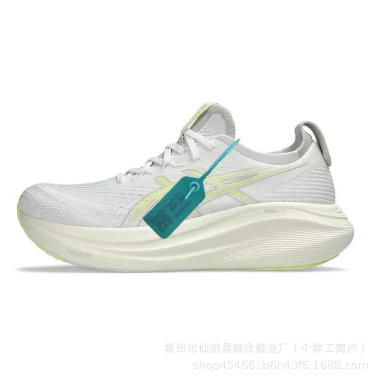 کفش دویدن مردانه آسیر GEL-NIMBUS 27 اصل خالص پوتیان با ضربه‌گیری، پشتیبانی، بازگشت انرژی و سرعت