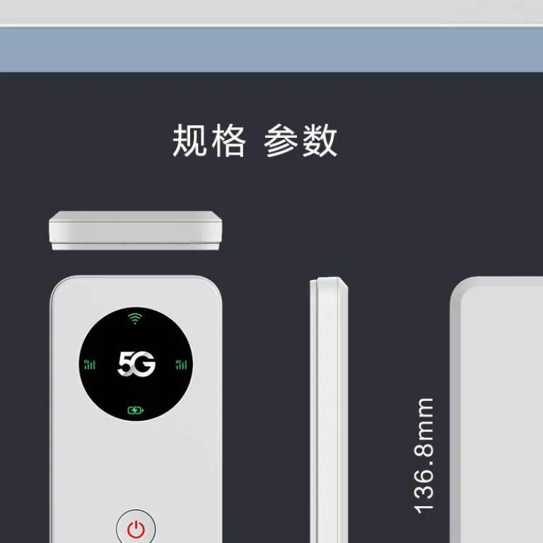 5G مودم وای‌فای همراه Wi-Fi 6 کارت‌خوان بی‌سیم قابل حمل برای خودرو