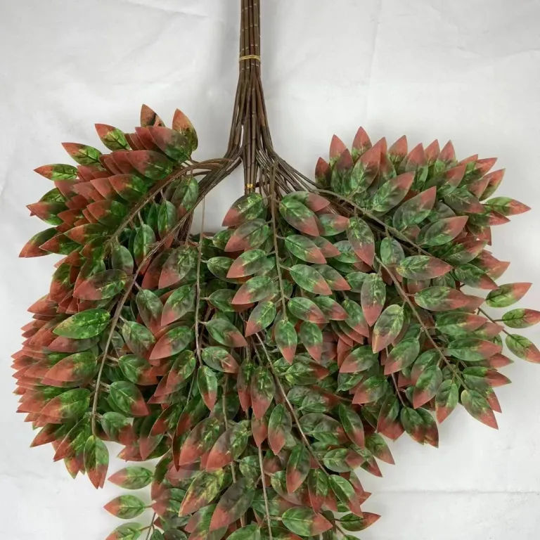 شاخه مصنوعی برگ اقاقیا، نارون و عناب برای محوطه‌سازی و دکوراسیون سبز