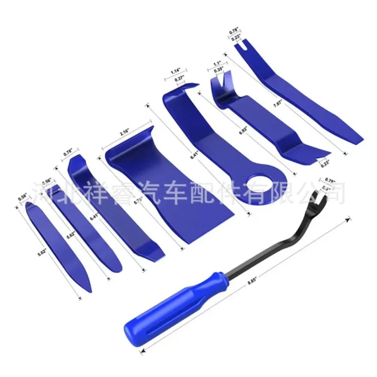 مجموعه 3 عددی انبر گیره خودرو و ابزار جداکننده بست، ابزار پرچ‌کن برای تزئینات داخلی خودرو