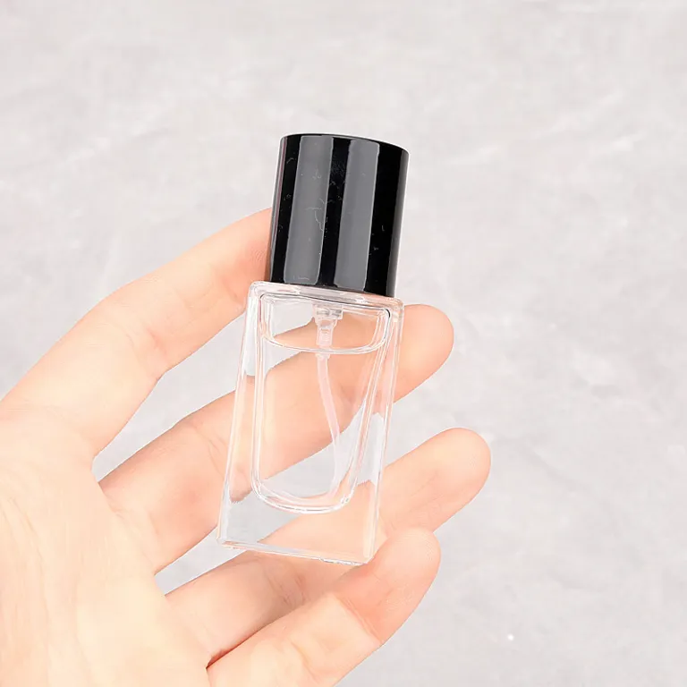 F054A - فروش مستقیم کارخانه 10ML25ML عطر پخش‌کن دهانه کارتی شیشه‌ای اسپری خالی مشابه آزمایشگاهی