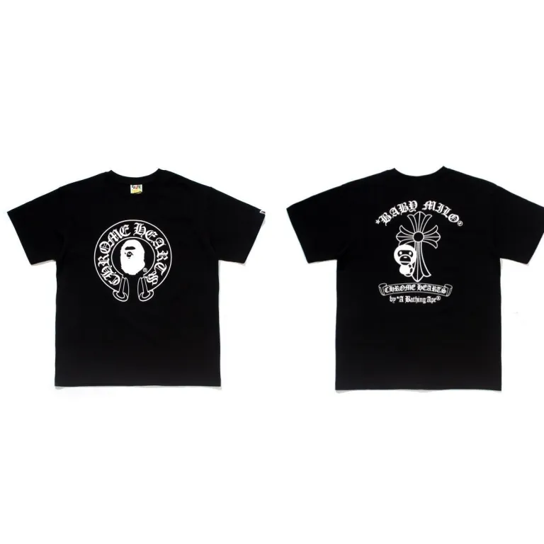 تی‌شرت BAPE تابستانی طرح سر میمون استتاری مردانه و زنانه استایل ژاپنی موجودی عمده