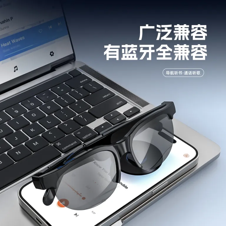 XG89 90 92 88proعینک هوشمند مترجم AI، هدفون بی‌سیم بلوتوثی برای تماس، ورزش، موسیقی، عینک آفتابی