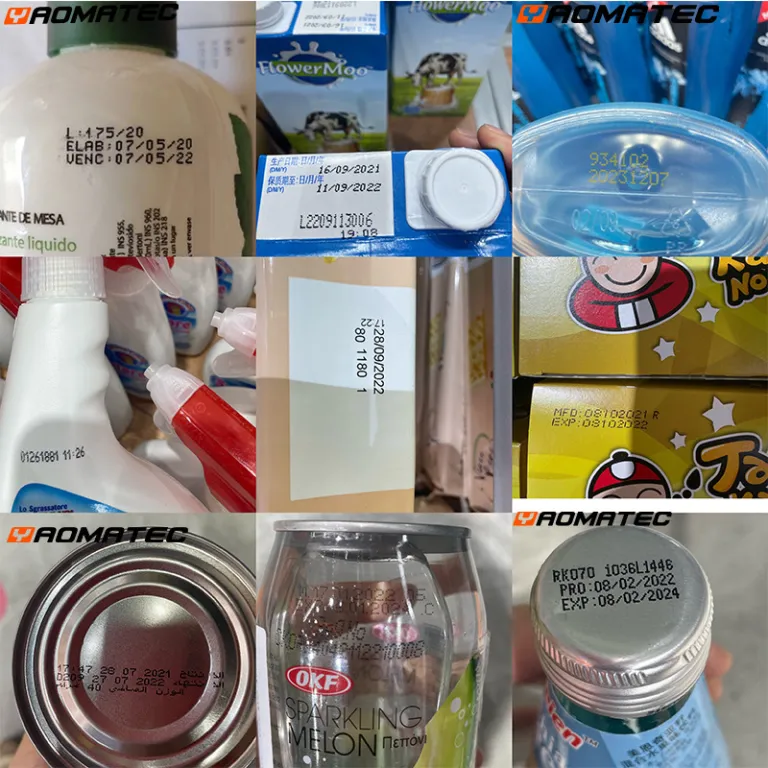 Yaomatec1755 دستگاه کدزن دستی هوشمند خط تولید شماره بچ تاریخ تولید مواد غذایی دستگاه علامت‌گذاری روی جعبه