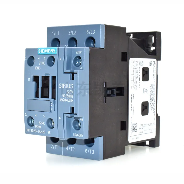 کنتاکتور AC زیمنس SIEMENS 3RT6026-1AN20 25A 220V 3TF43 3RT1026