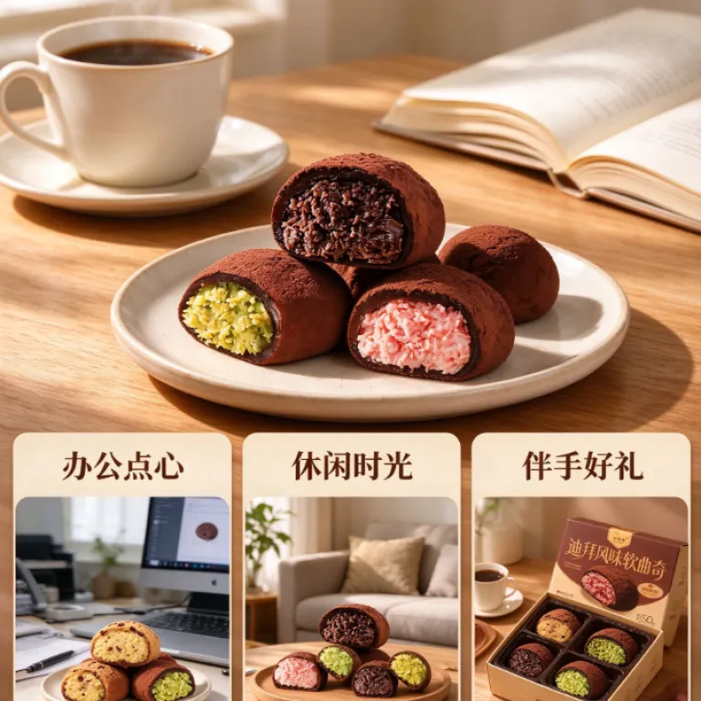 کوکی نرم با طعم پسته و مغز پسته، به سبک دبی، شیرینی مناسب محل کار و رفع هوس، اسنک و خوراکی