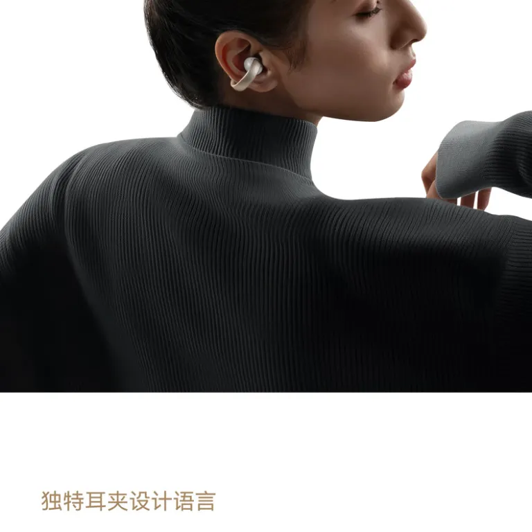 هندزفری بلوتوثی گیره‌ای SoundCore AeroClip، باز، مخصوص ورزش و دویدن، راحت با اتصال روی گوش A3388