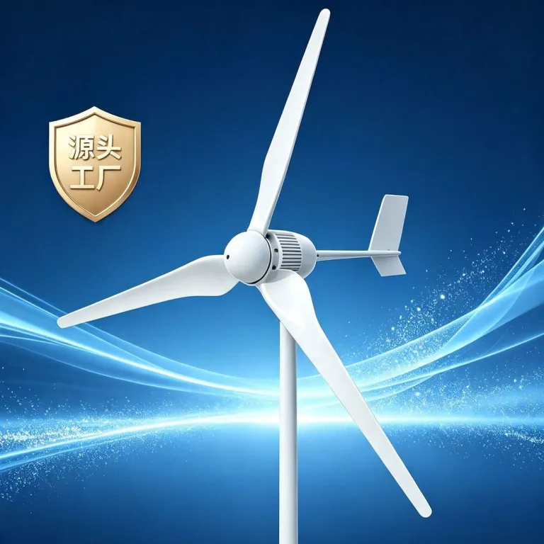 توربین بادی کوچک محور افقی 1000w وات ساخت کارخانه 380v96v