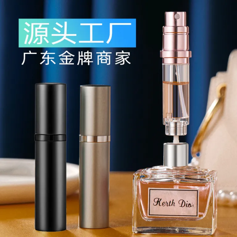 بطری عطر آماده از کارخانه بطری اسپری شارژ مستقیم از پایین بطری آب رسان آرایشی با کیفیت بالا