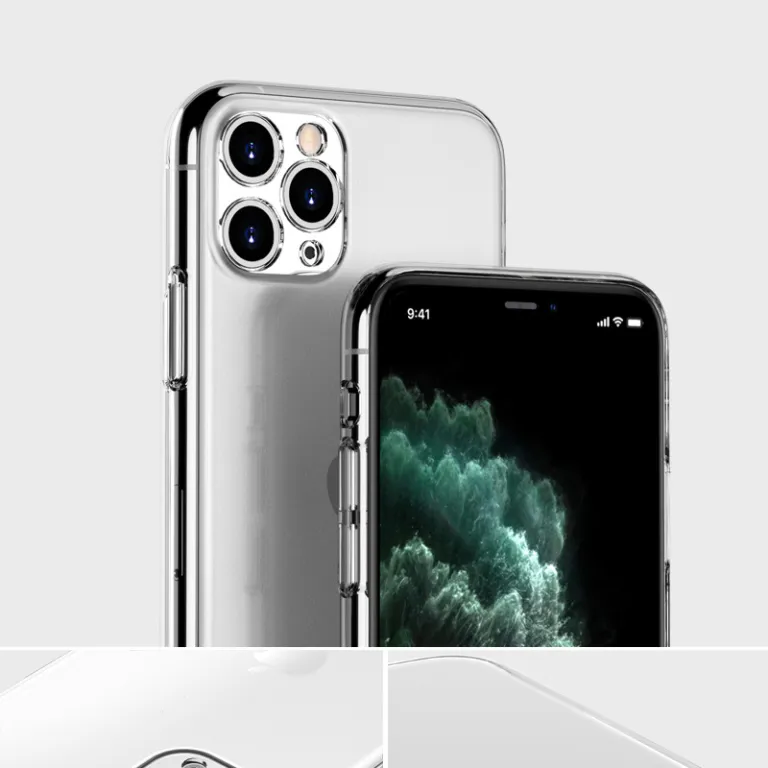 قاب گوشی مناسب اپل iPhone12 mini7 شفاف 13PromaxPC6 سخت 11XS ضد ضربه و ضد لرزش
