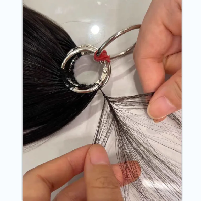 اکستنشن موی طبیعی پری بدون گره نسل سوم اتصال بدون رد توسط خودتان دسته موی طبیعی زنانه بلند حجمدهنده عمده