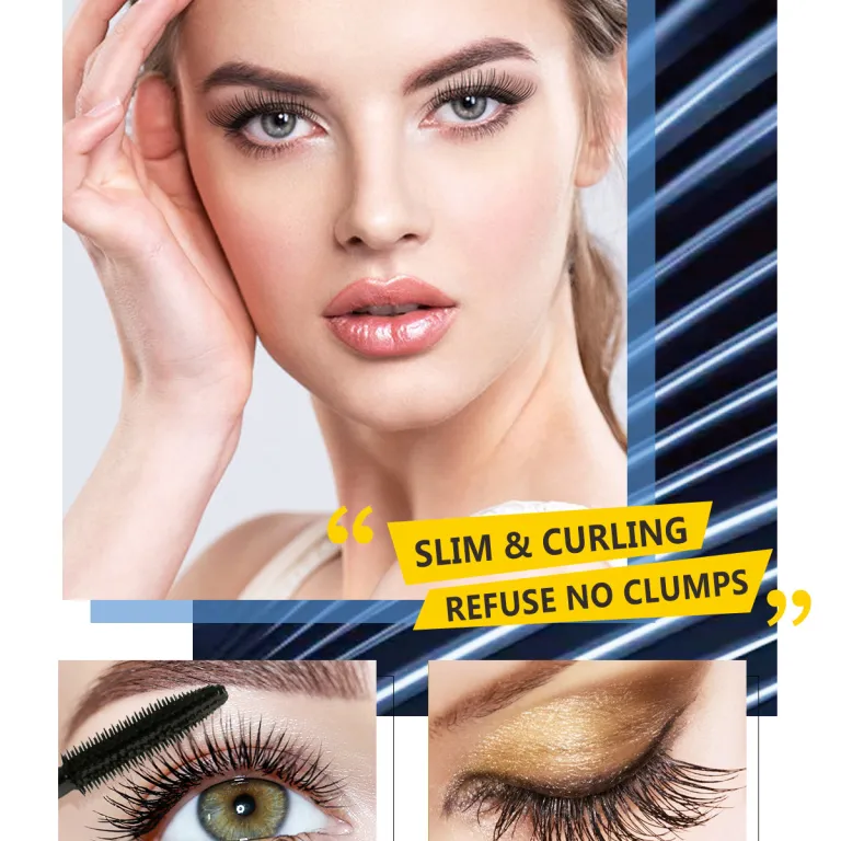 ریمل بلندکننده bob ضدآب بدون پخش شدن پرپشت و فرکننده ماندگار طبیعی روزانه پایه ریمل