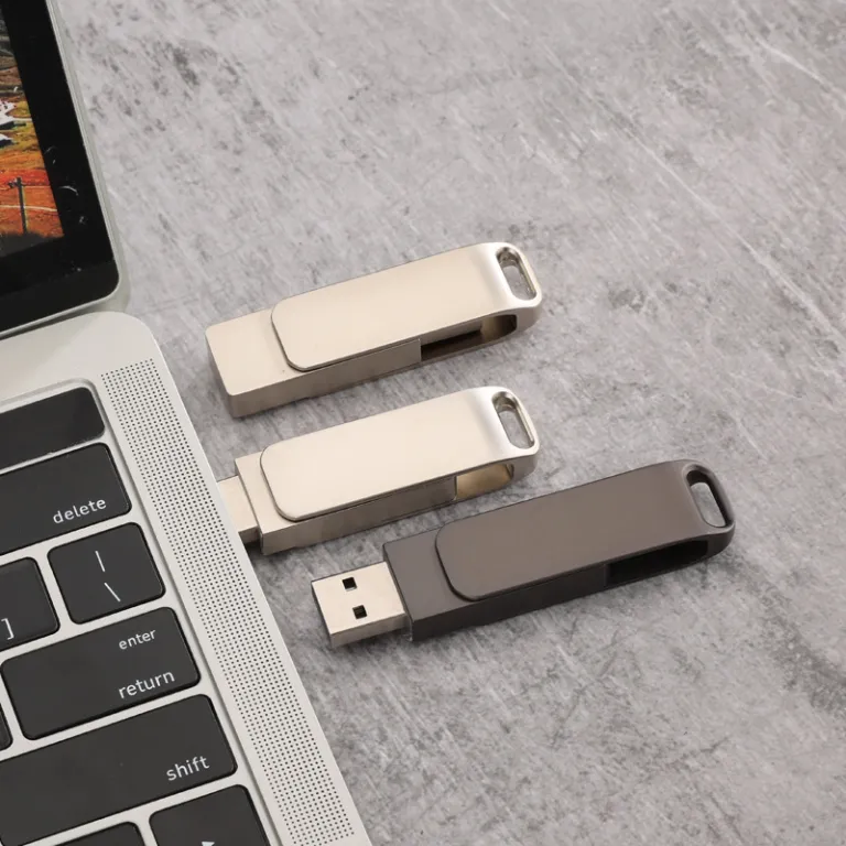 فلش مموری چرخان فلزی type-c فلش پرسرعت usb3.032g فلش مموری otg16g دوکاره گوشی و کامپیوتر خودرویی