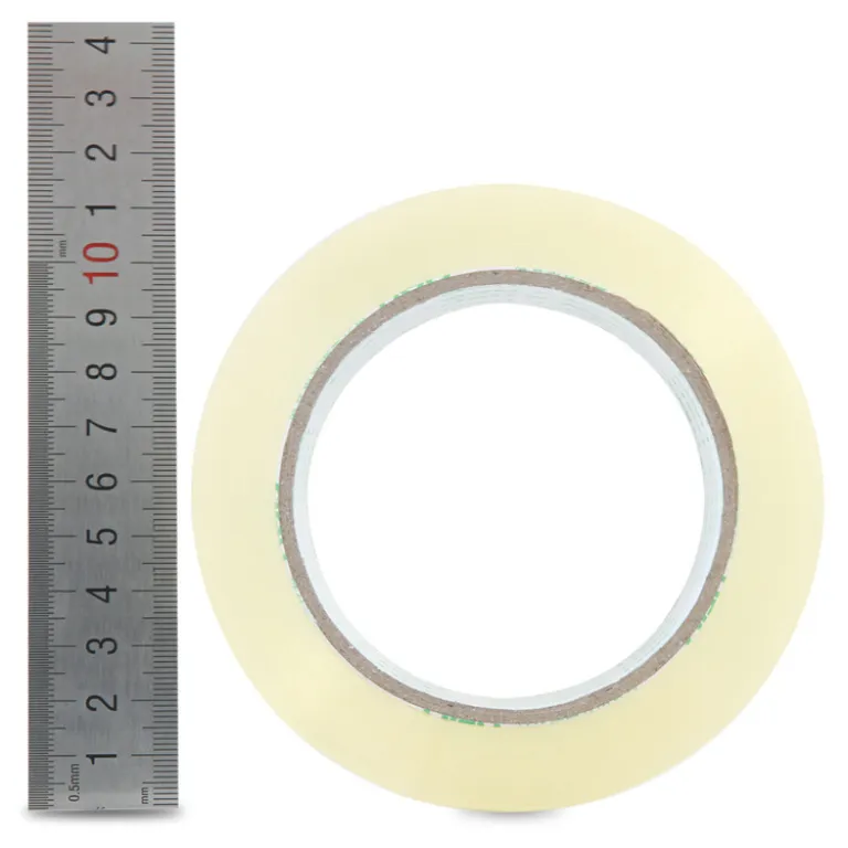 چسب نواری دلی عمده 100m انبار تجارت الکترونیک بسته‌بندی ارسال سریع بستن درب بسیار شفاف 45mm چسب نواری پهن سایز بزرگ 60mm
