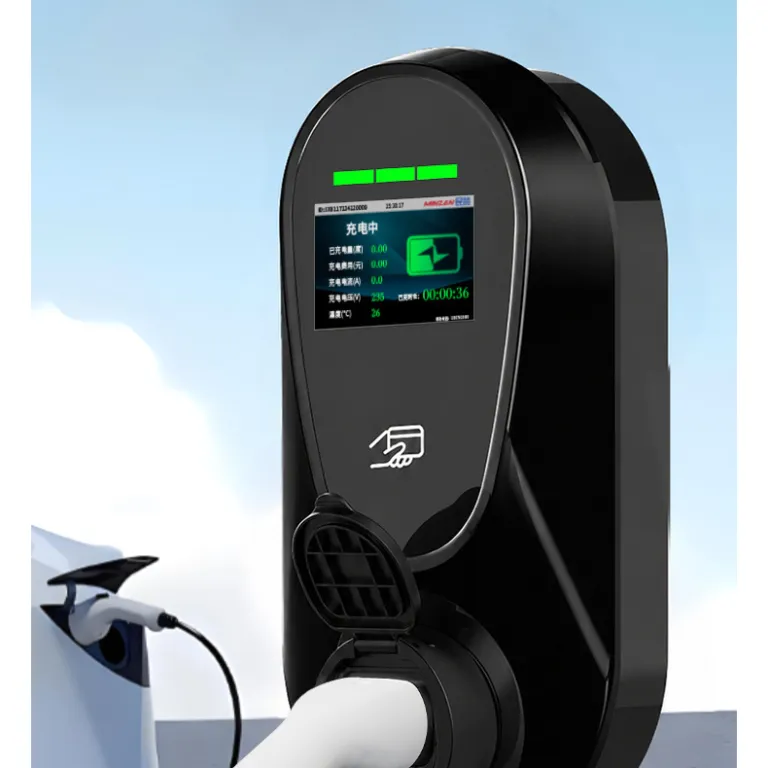 طراحی Type2 شارژر خانگی بی‌سیم استاندارد اروپا 7KW/22KW شارژر خودرو انرژی نو AC سه‌فاز