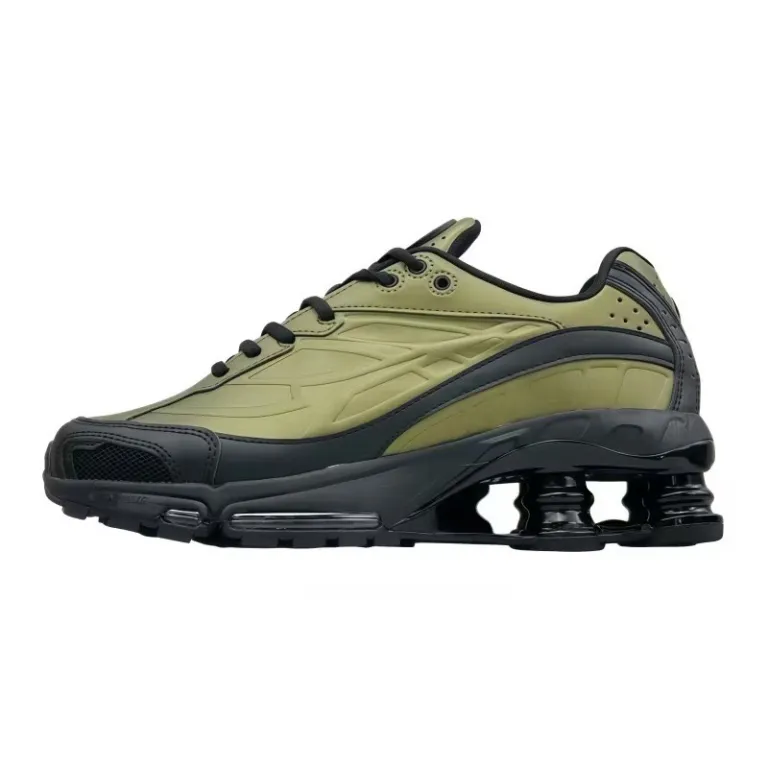 کفش رانینگ ریباک Reebok با بالشتک هوا Shox توری تنفس‌پذیر ضربه‌گیر و کفی بلند زنانه و مردانه