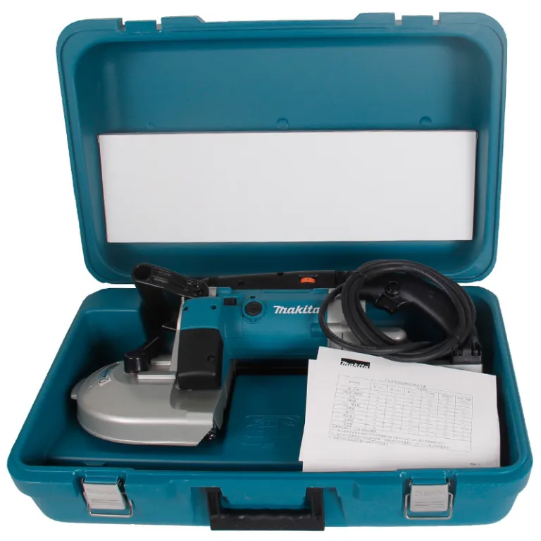 اره نواری سبک وارداتی ماکیتا Makita ژاپن برای برش کابل، لوله آهنی، لوله مسی و لوله فولادی 2107FK